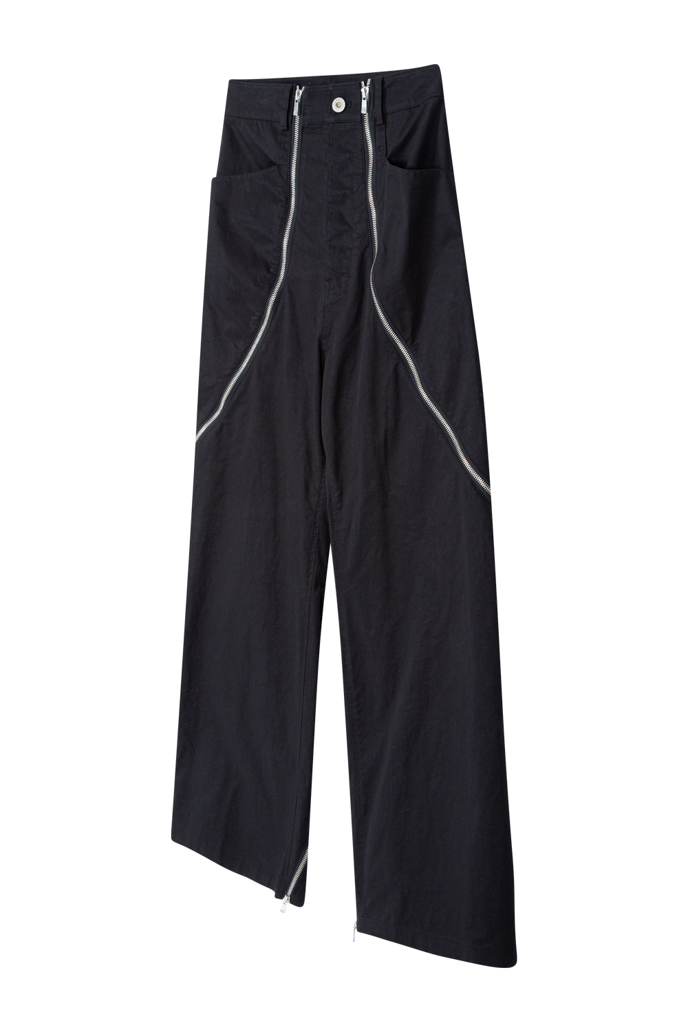 3-Way Zip Trousers CV (Black/Black) — FFFPOSTALSERVICE
